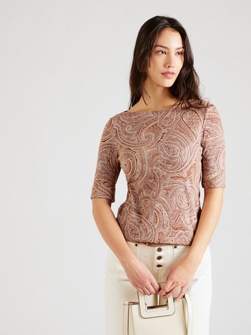 Lauren Ralph Lauren Shirt in Brown: front