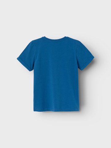 NAME IT Shirt 'MISAEL JURASSIC' in Blauw
