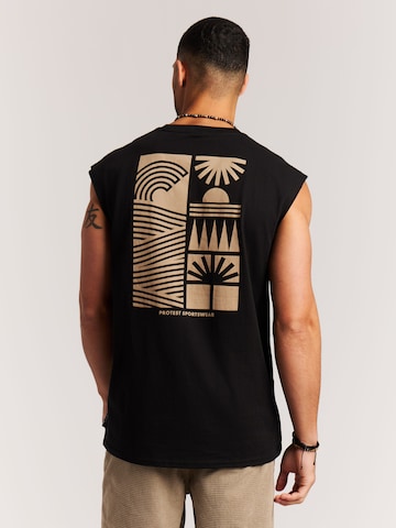 PROTEST Shirt 'PRTDilston' in Schwarz