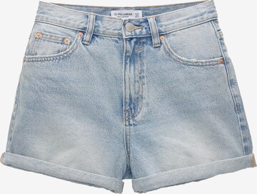 Pull&Bear Jeans in Blauw: voorkant