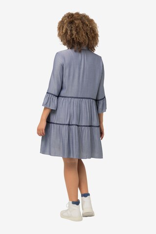 Robe-chemise Ulla Popken en bleu