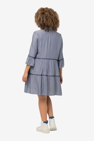 Robe-chemise Ulla Popken en bleu