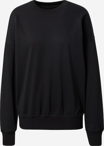 A LOT LESS Sweatshirt 'Rosie' in Black: front