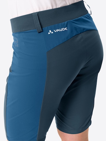VAUDE Regular Outdoor Pants 'Elope' in Blue