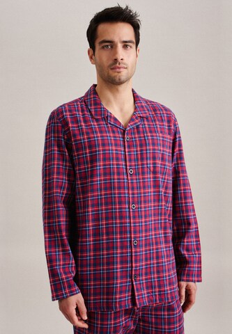 SEIDENSTICKER Pyjama lang in Rood