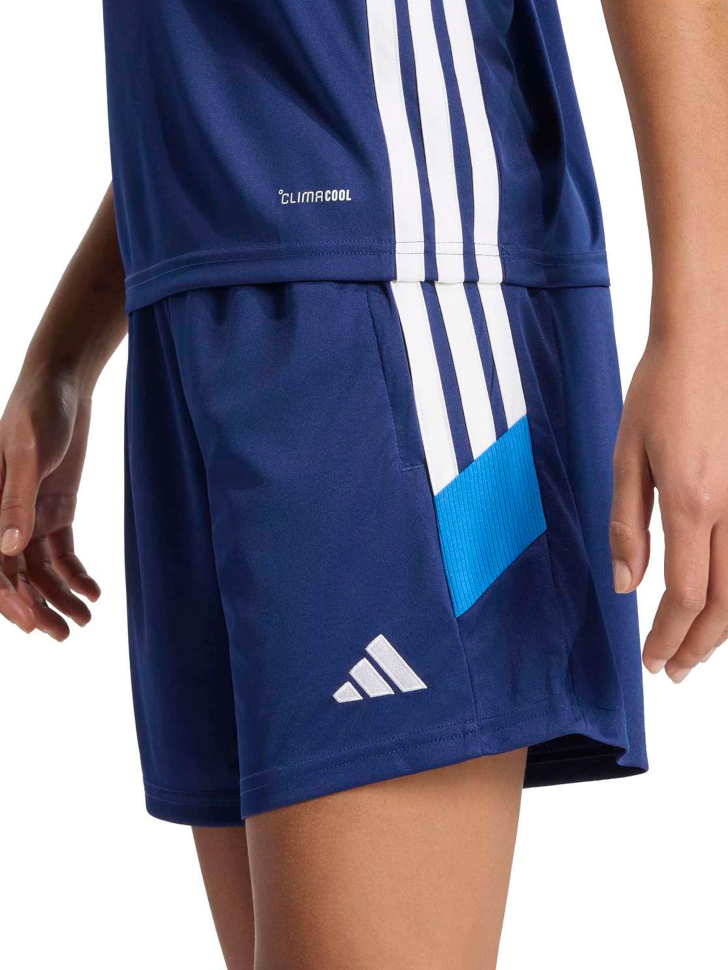ADIDAS PERFORMANCE Regular Urheiluhousut 'TIRO ES SHO W' värissä sininen