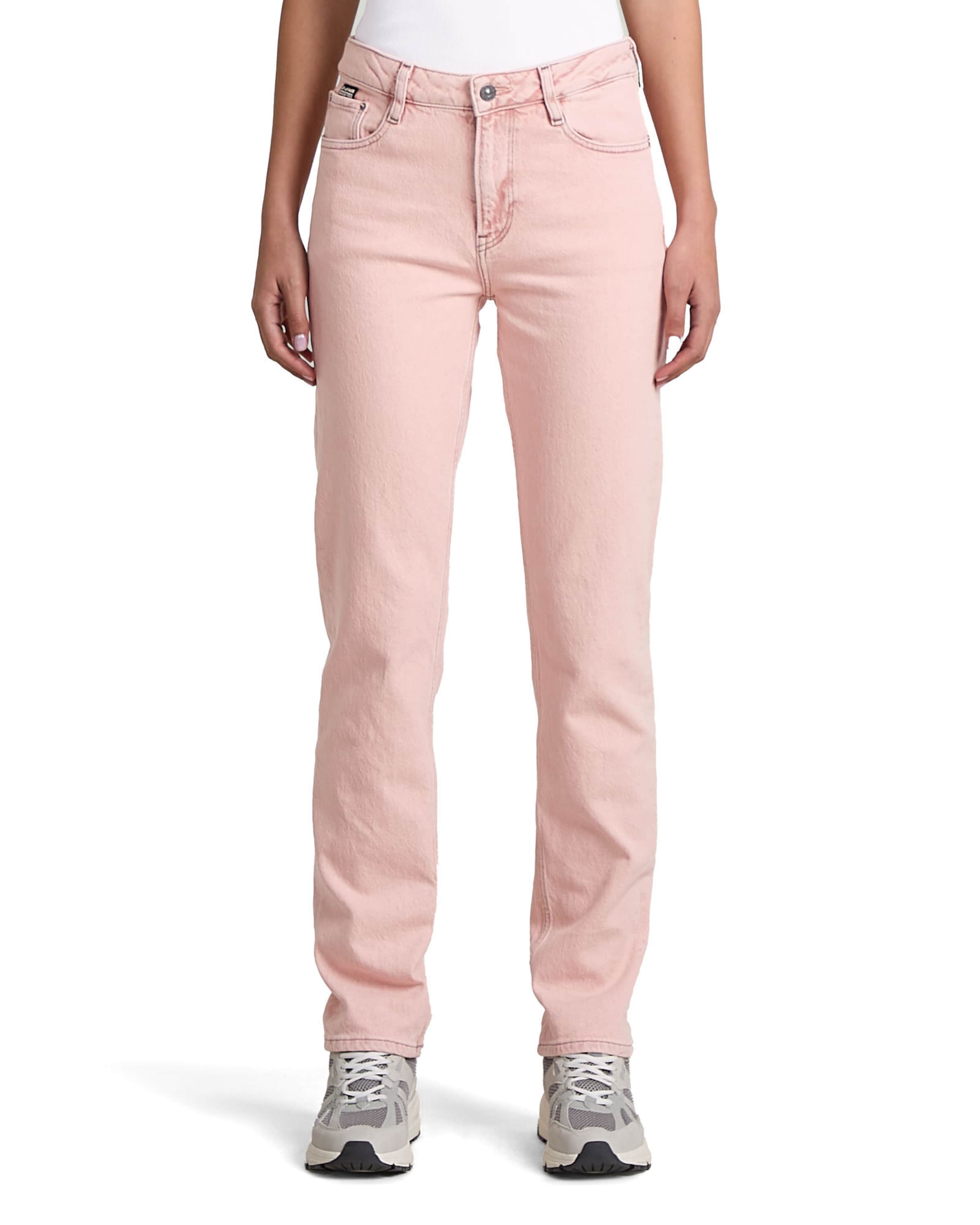 G-STAR Regular Jeans in Roze: voorkant