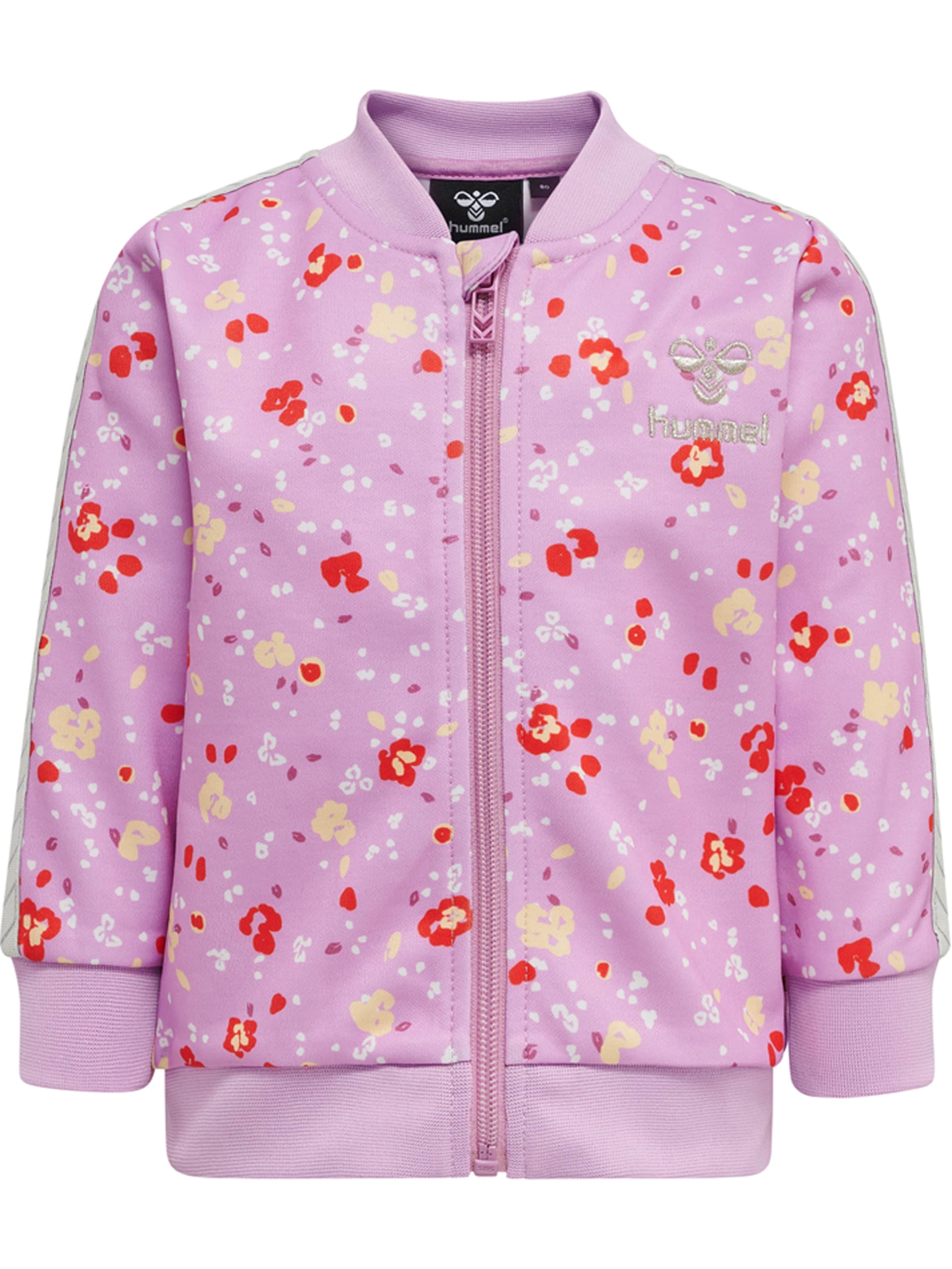 Hummel Sweatjakke i pink: forside