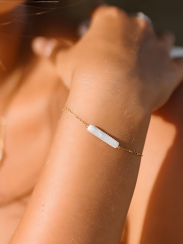 hiBALI Bracelet 'Summer Pearl' in Gold