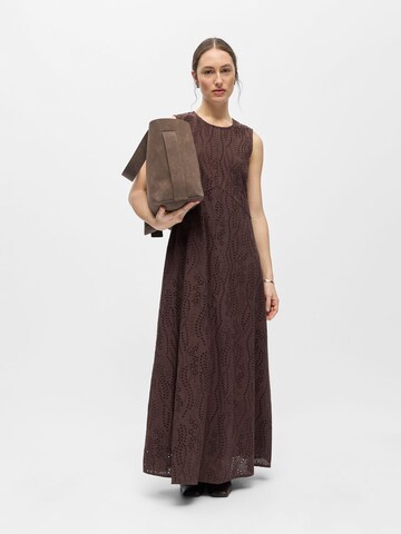 Robe 'OBJJovanna' OBJECT en marron