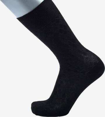 BGents Socks in Black: front