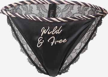 LingaDore Panty in Black: front