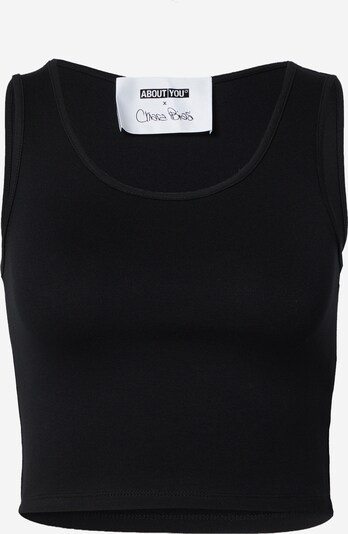 ABOUT YOU x Chiara Biasi Top 'May' in de kleur Zwart, Productweergave