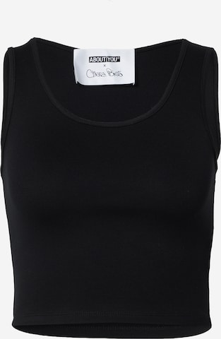 ABOUT YOU x Chiara Biasi Top 'May' in Black: front