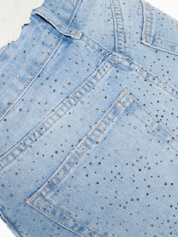 Regular Jean Bershka en bleu