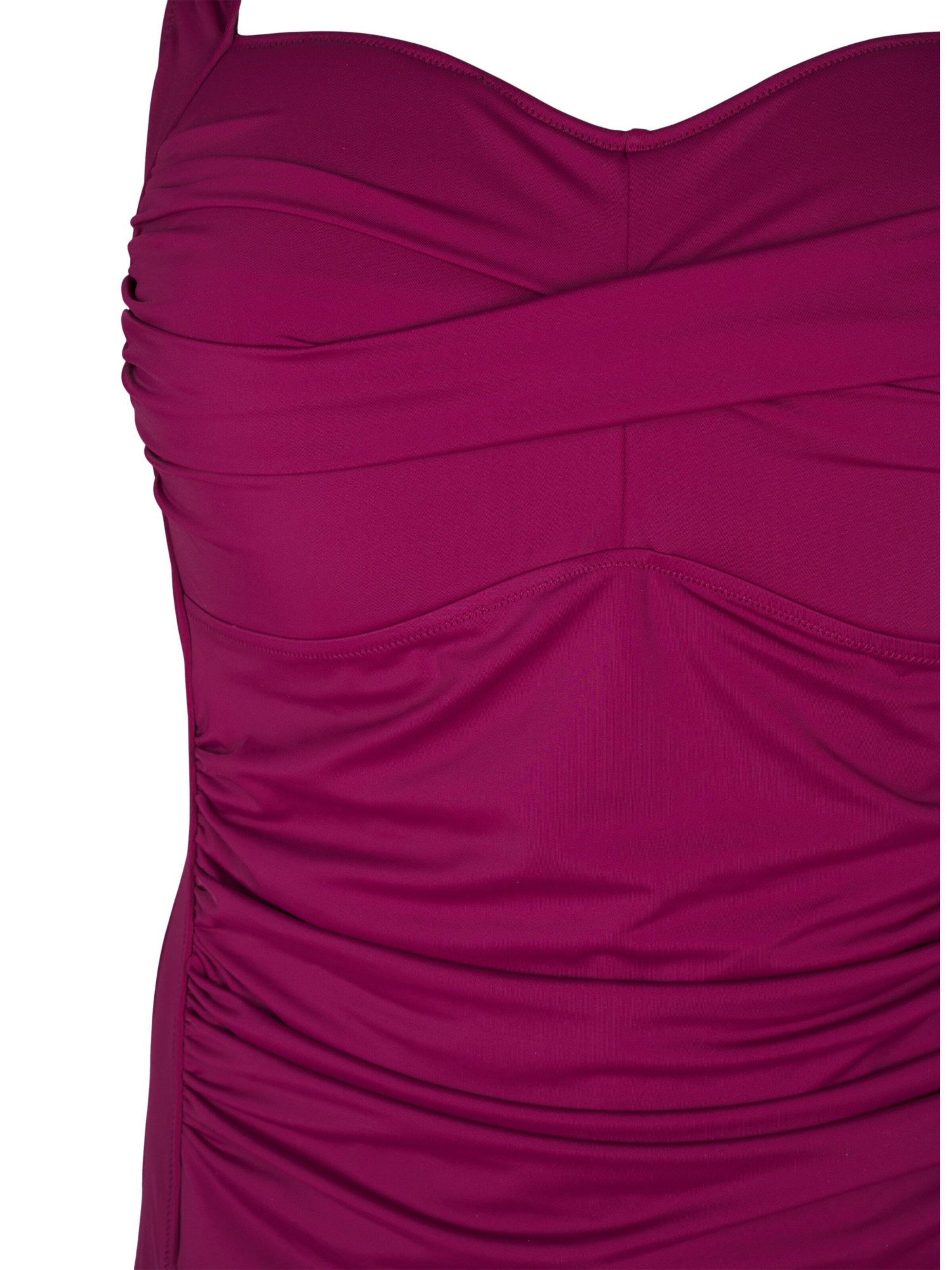 Swim by Zizzi Bustier Enodelne kopalke 'CASDENIA' | vijolična barva