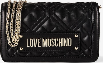 Love Moschino Schoudertas 'Quilted' in Zwart: voorkant