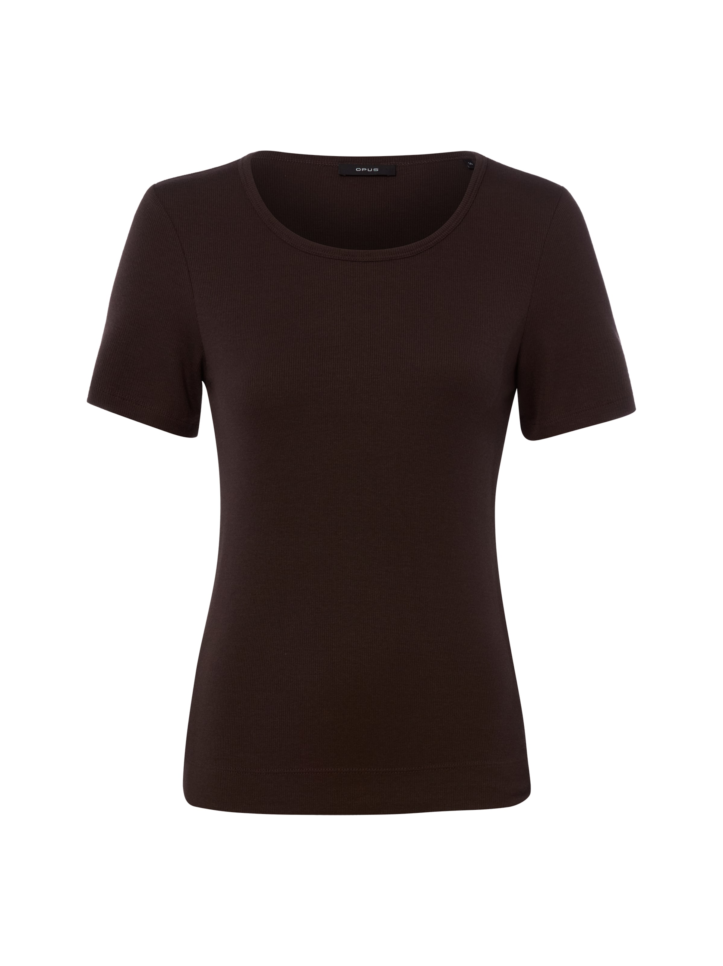 T-shirt 'Safin' OPUS en marron : devant