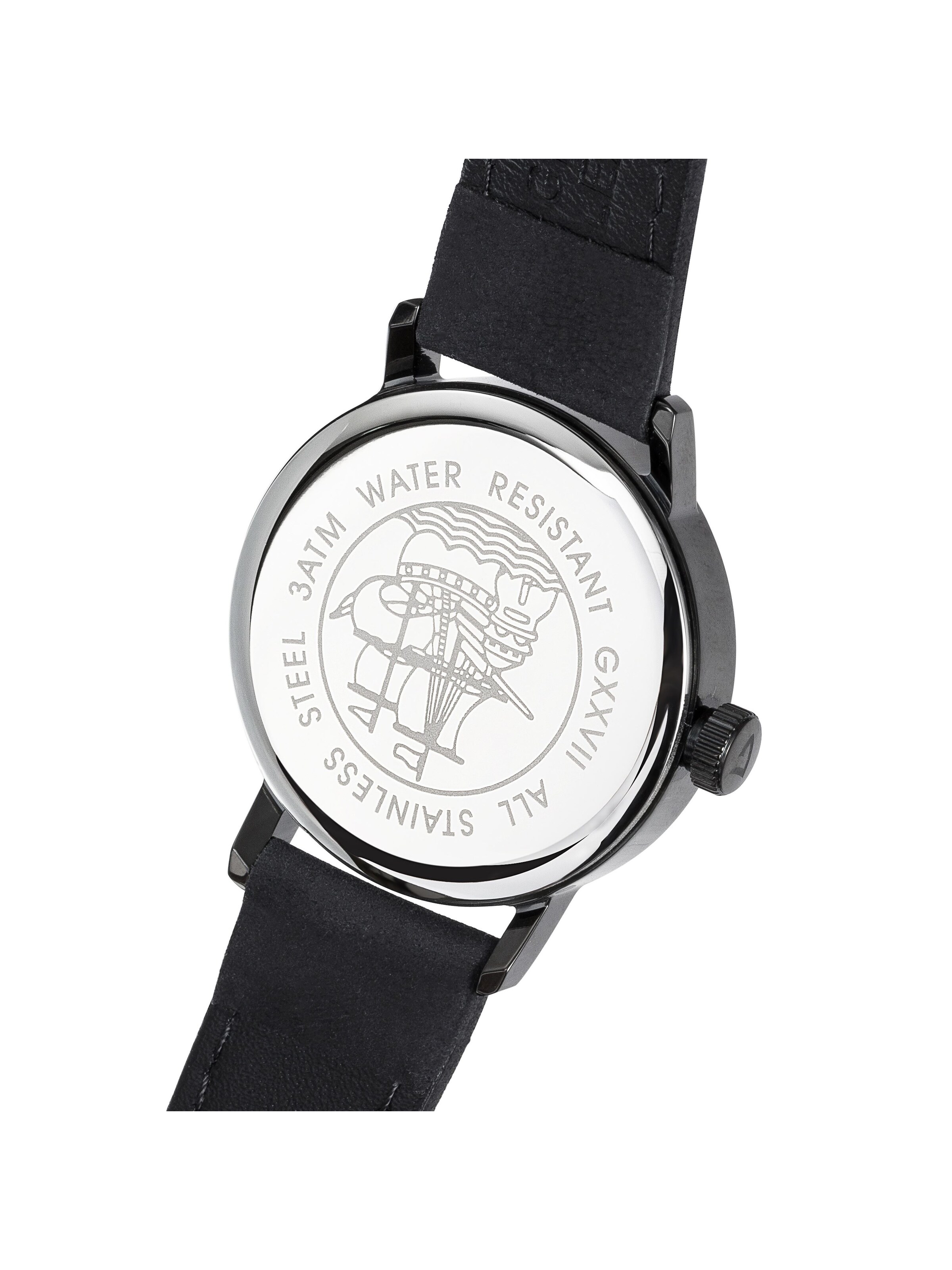 Gigandet Analog Watch 'MINIMALISM' in Black