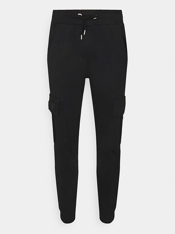 ALPHA INDUSTRIES Regular Pants 'Terry' in Black: front