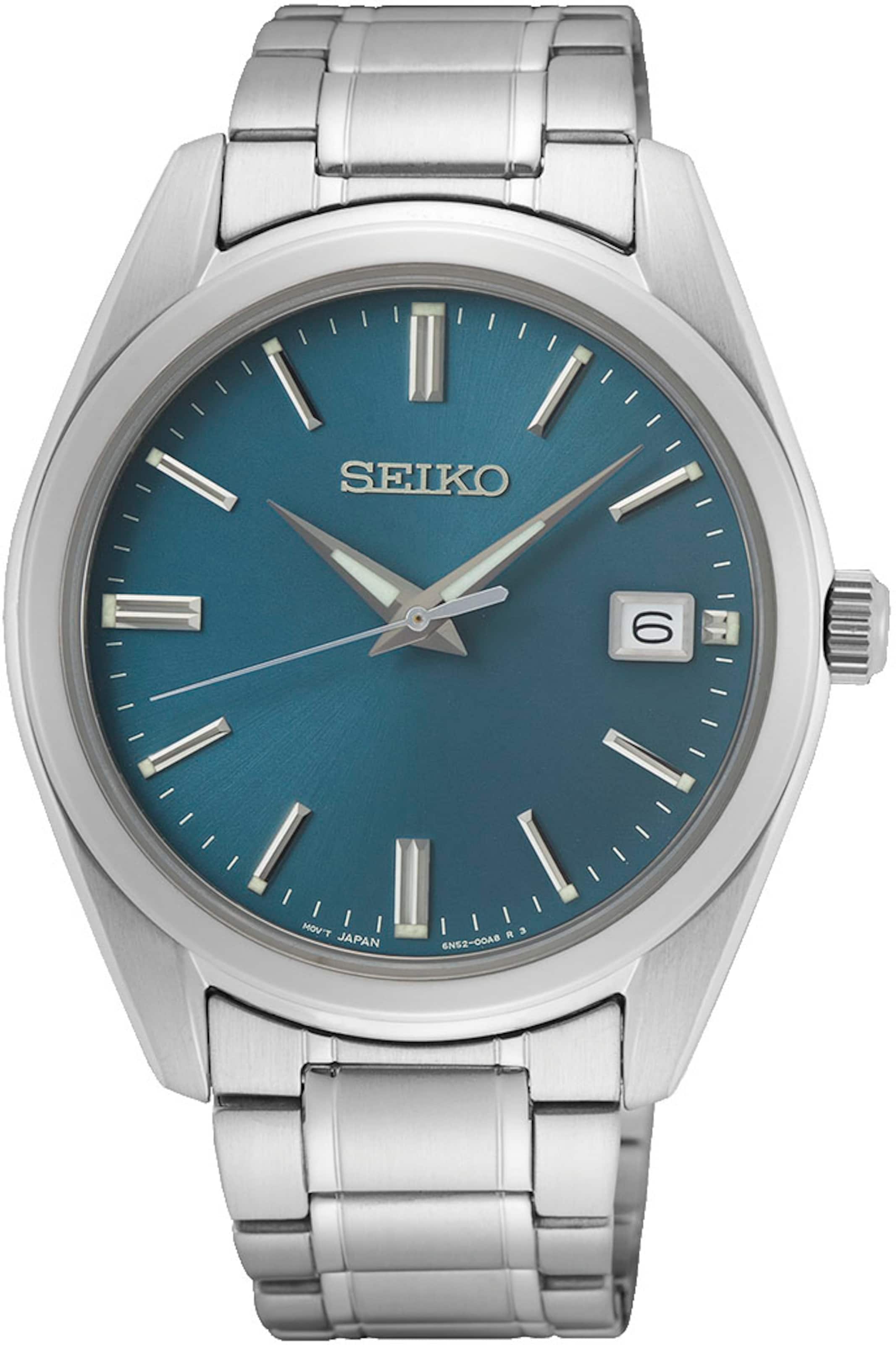 SEIKO Uhr in Silber: Vorderseite