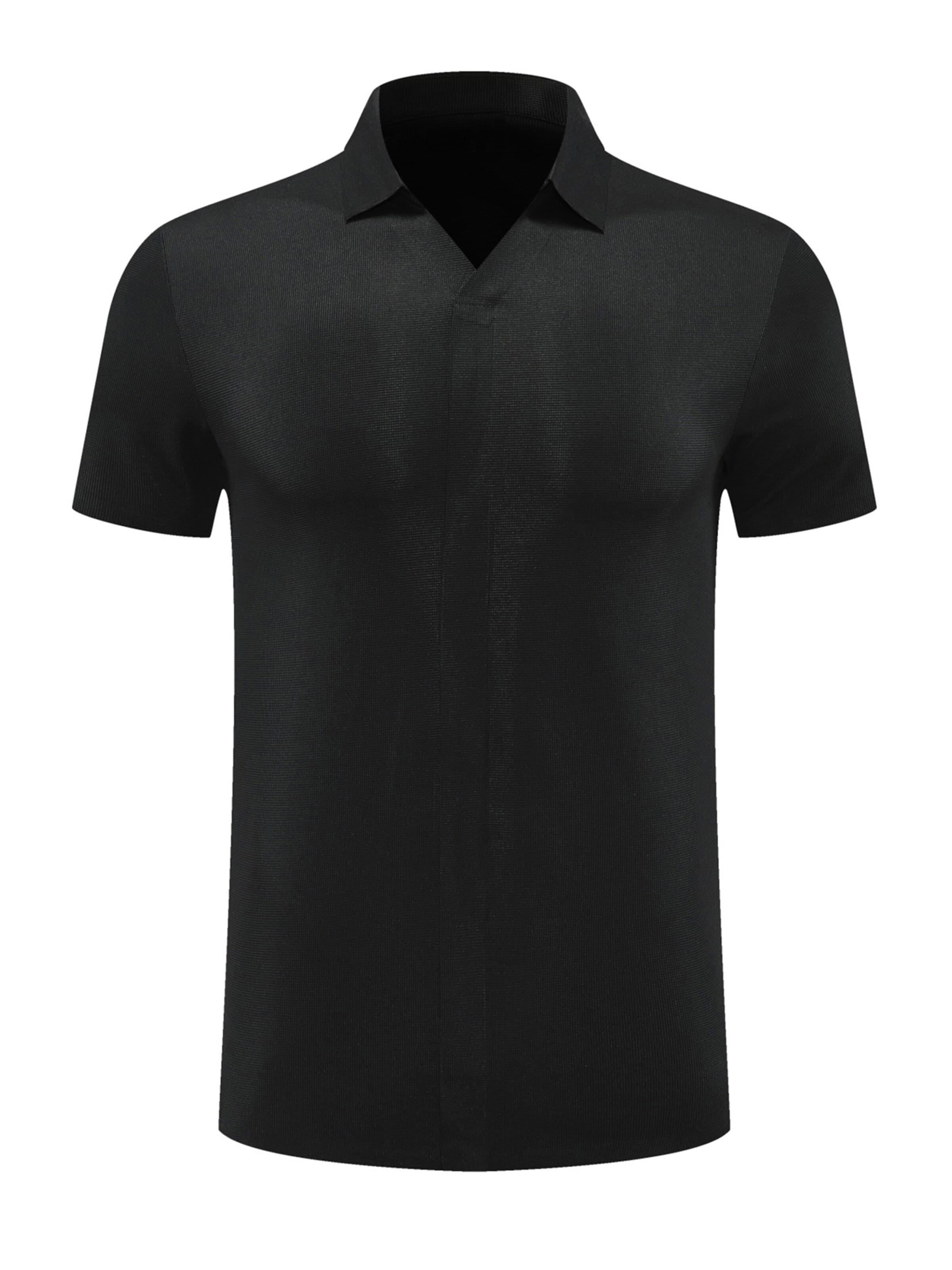 ALLTHEMEN Shirt 'Einklang' in Black: front