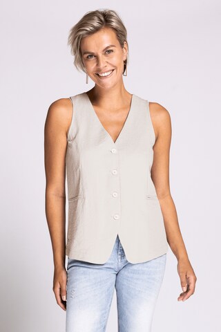 Zhrill Weste in Beige: Vorderseite