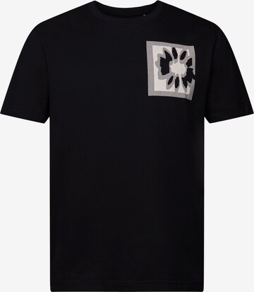 T-Shirt ESPRIT en noir : devant