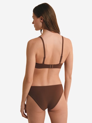 Triangolo Reggiseno 'Pure Soft' di ETAM in marrone