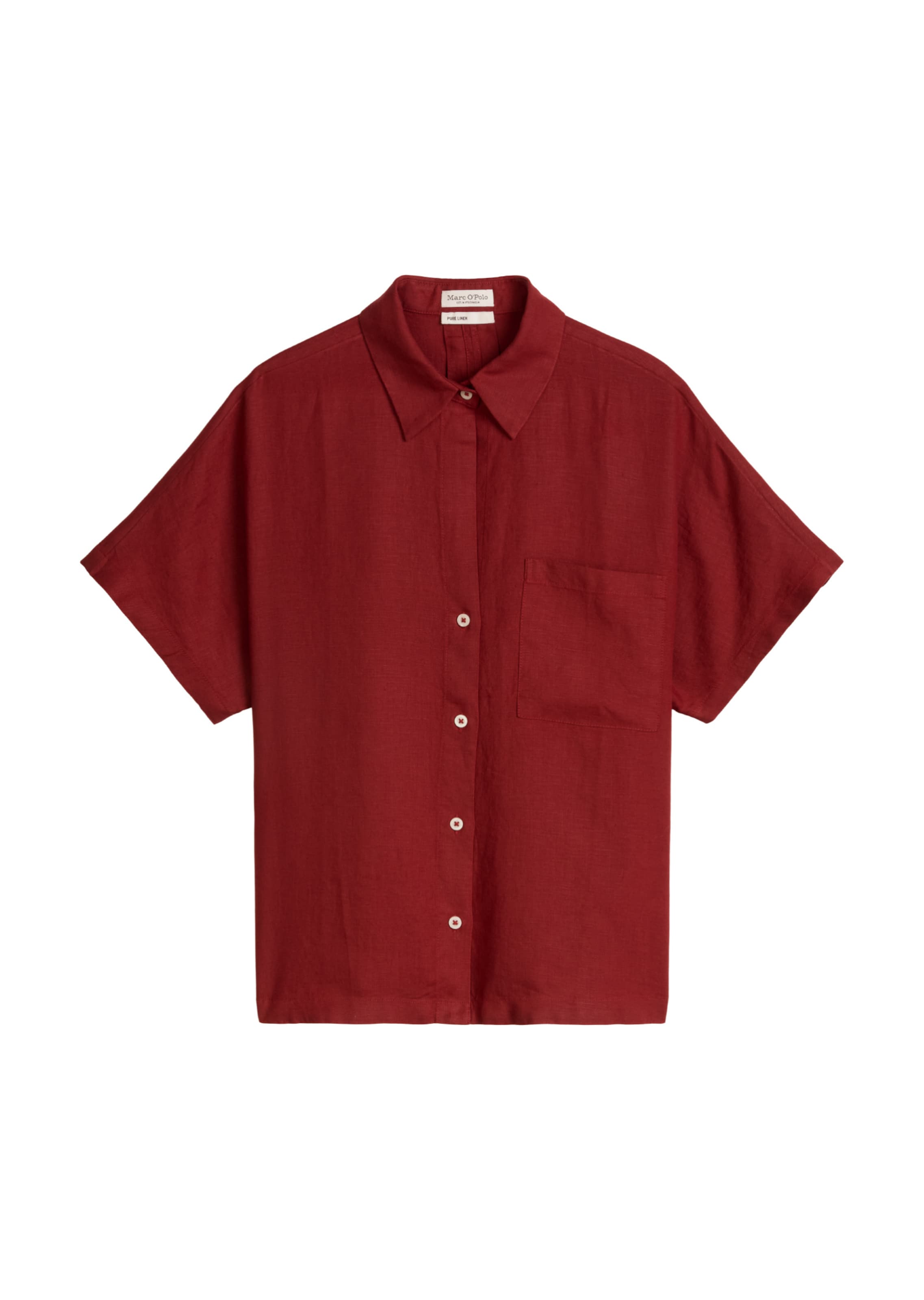 Marc O'Polo Bluse in Rot: Vorderseite
