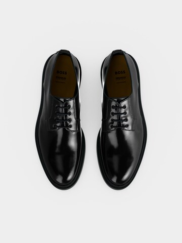 Chaussure à lacets 'Calev' BOSS en noir