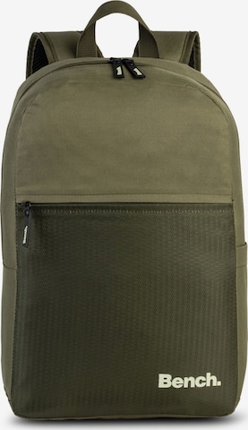 Zaino 'Bold' di BENCH in verde: frontale