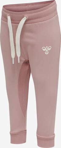 Hummel Tapered Workout Pants 'Apple' in Pink