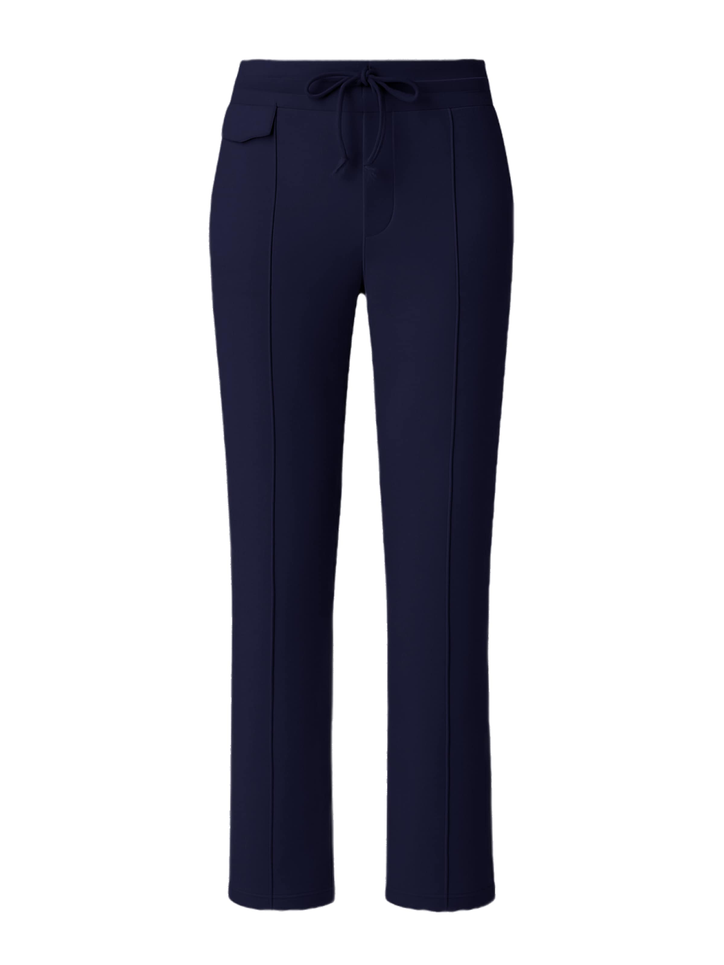 UNIQVIBE Slim fit Trousers in Blue: front