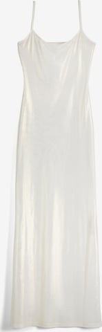 Bershka Beach dress in Beige: front