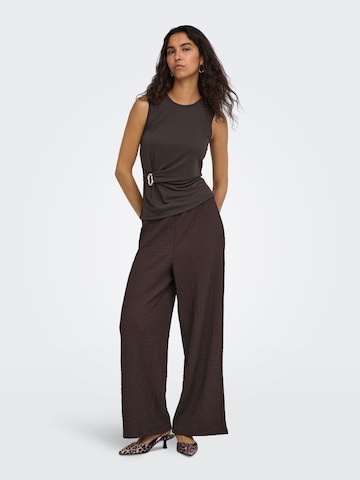 Haut 'ONLHAZE' ONLY en marron