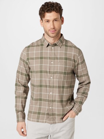 WEEKDAY - Regular Fit Camisa 'Wise' em bege: frente