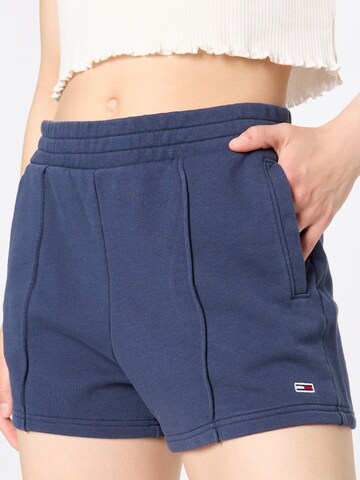 Tommy Jeans Regular Broek in Blauw