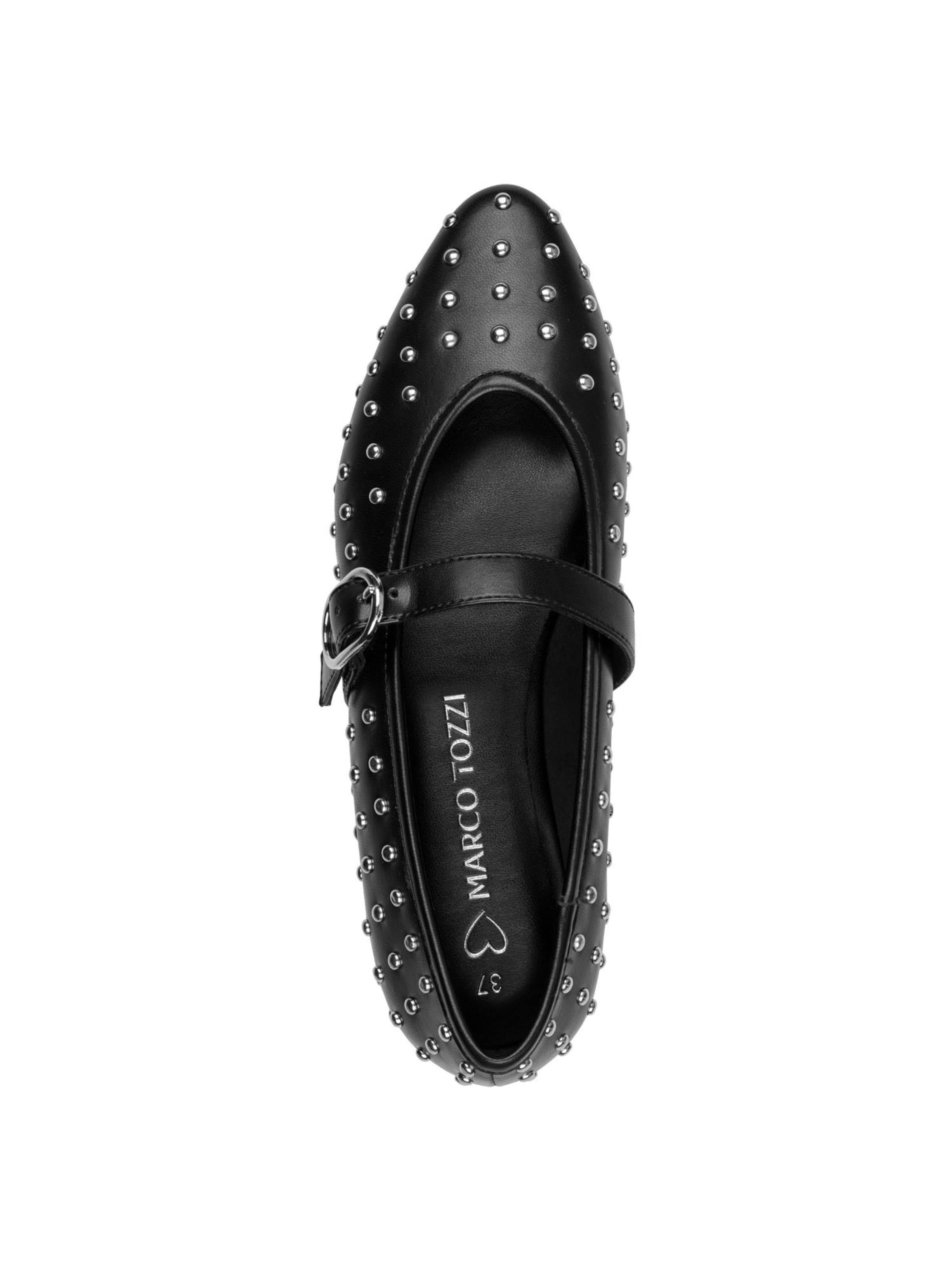 Ballerines à lanières MARCO TOZZI en noir