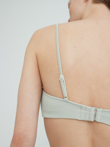 EDITED Bustier Bikinitop 'Fanny' in Groen