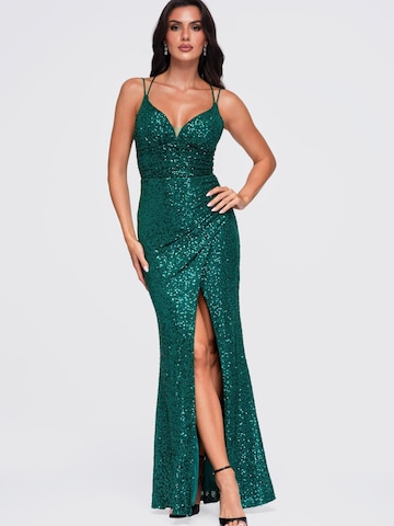 Ombre Evening dress in Green