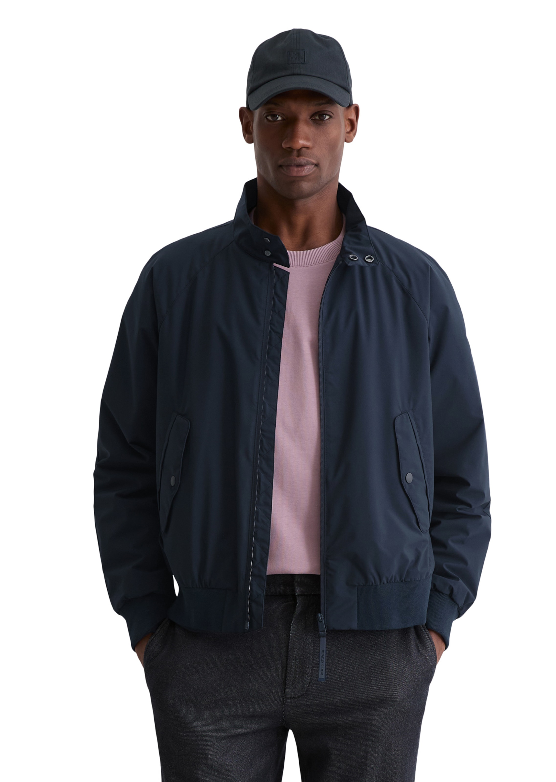 Marc O'Polo Between-Season Jacket in Blue: front
