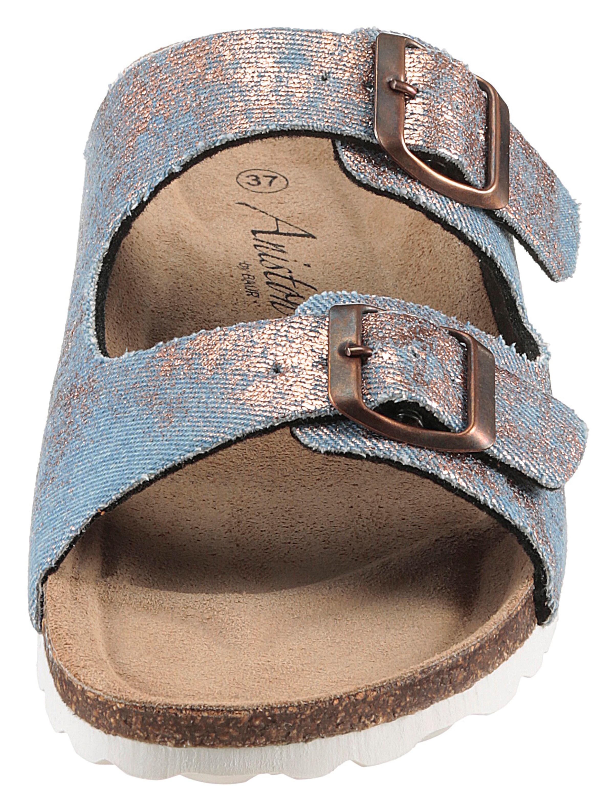 Aniston Pantolette in Blau