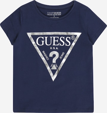 GUESS Shirt in Blue: front