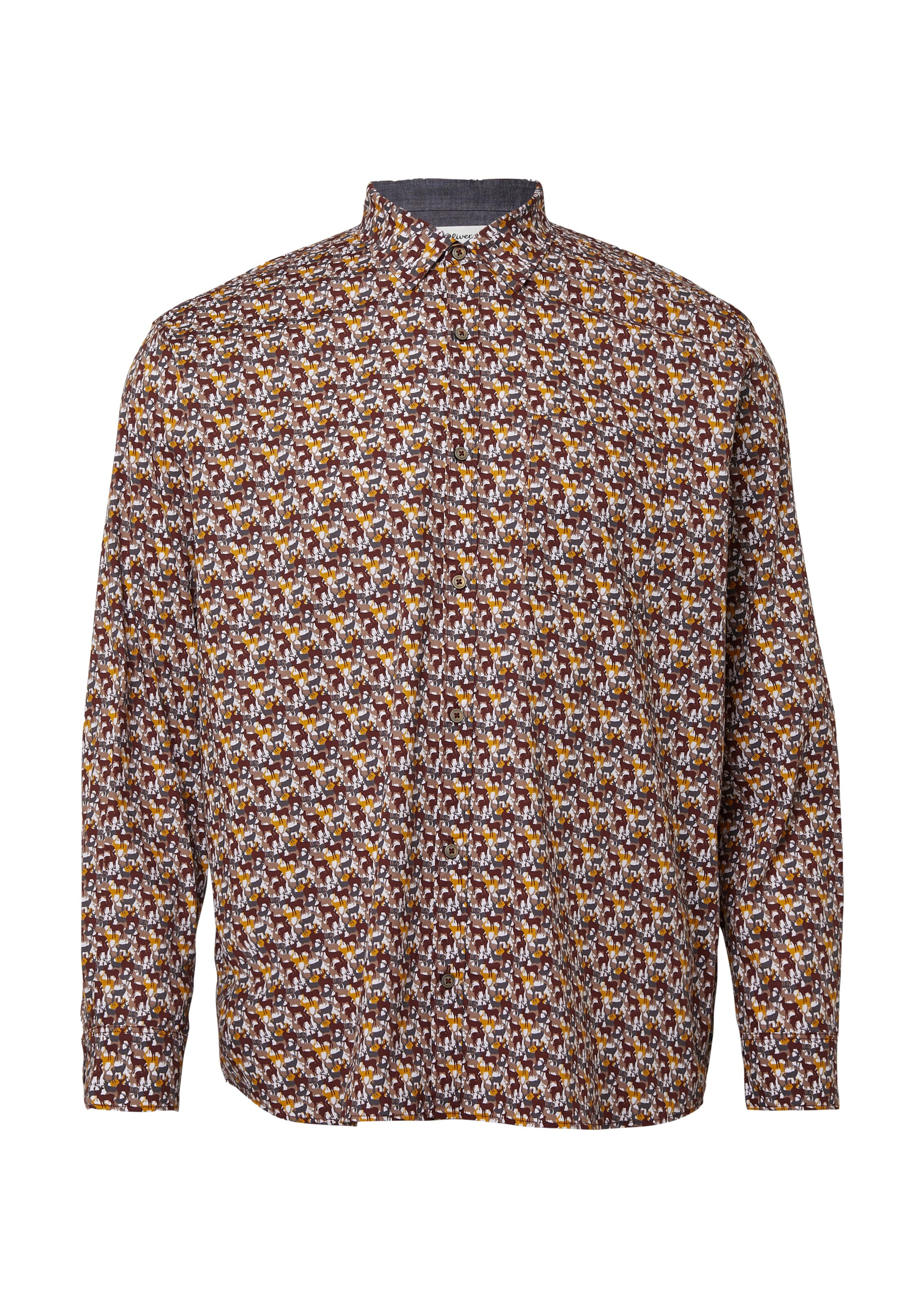 Chemise s.Oliver en rouge : devant