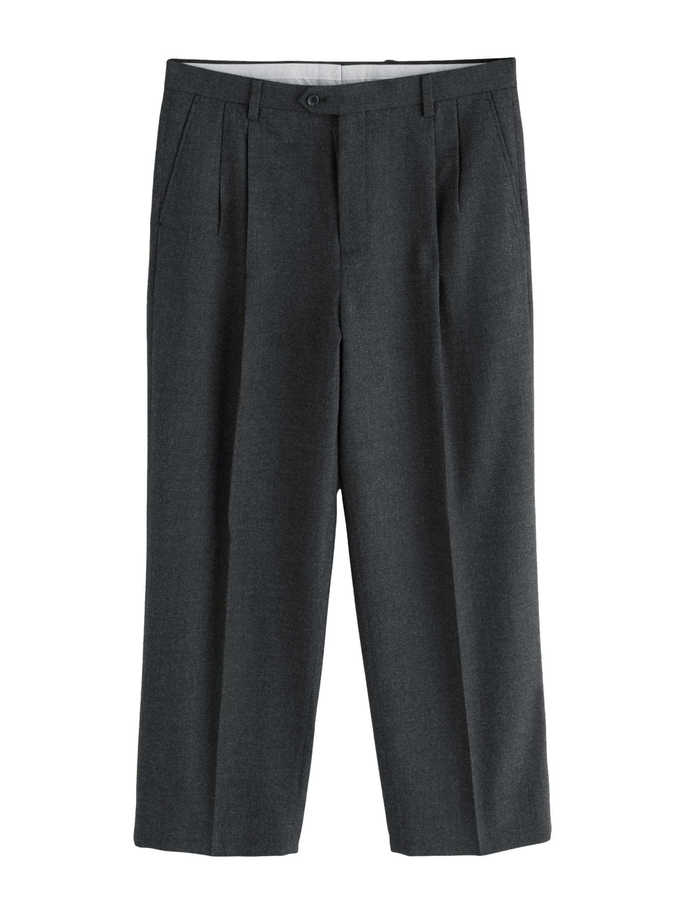 Next Regular Broek in Grijs: voorkant