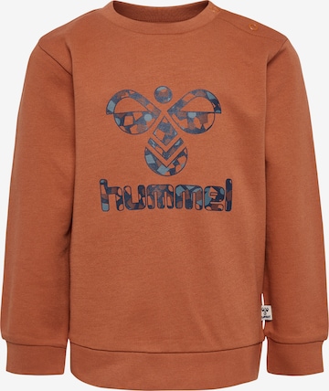 Hummel Sweatshirt in Brown: front