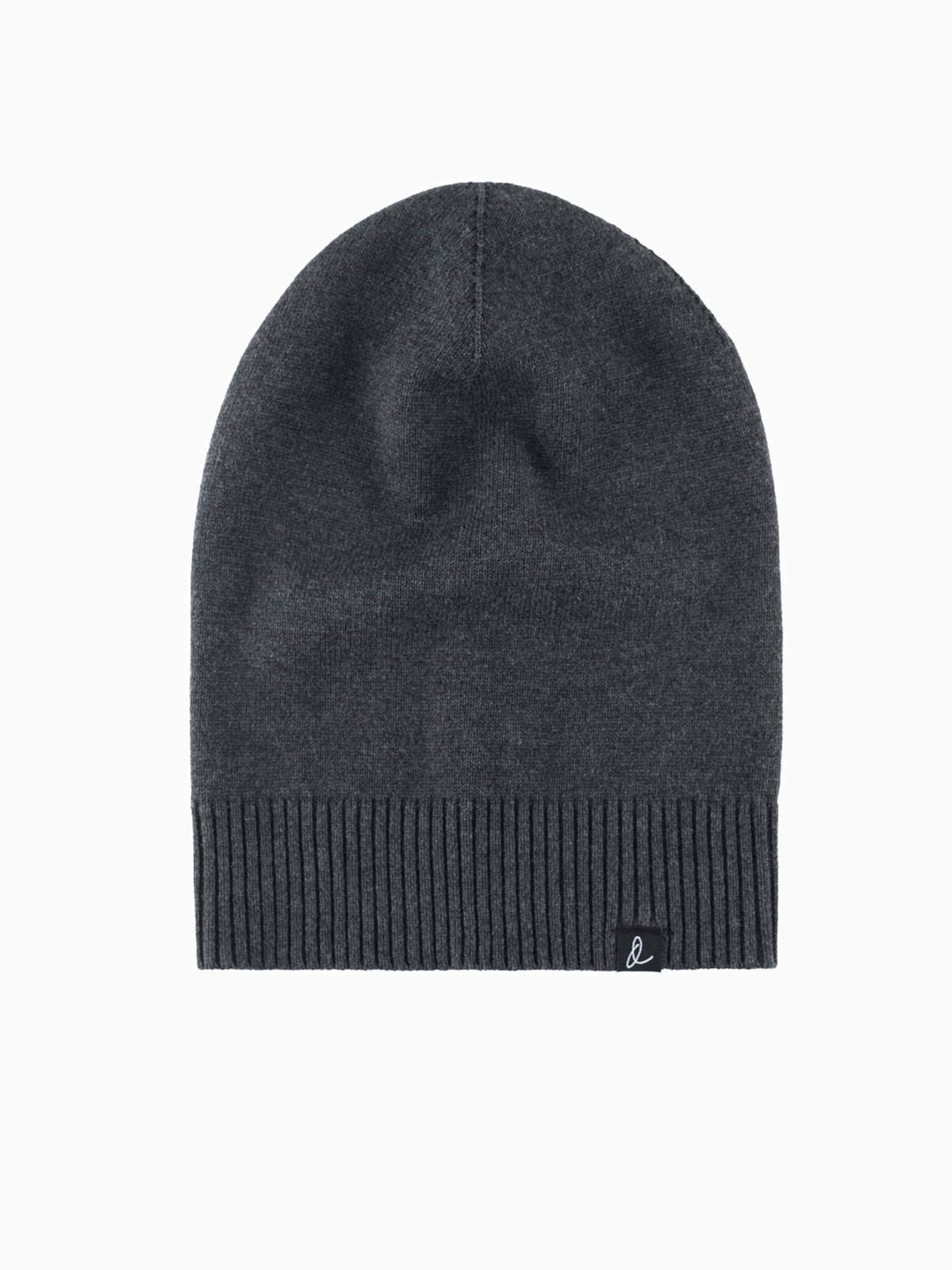 Ombre Cap in Grau: Vorderseite