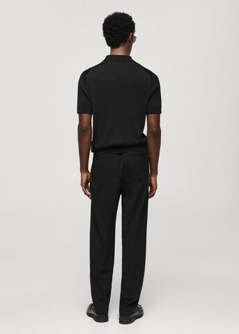 Tricou 'Ruisenor' de la MANGO MAN pe negru