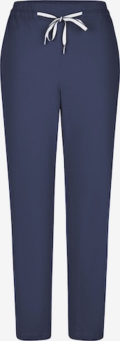 Navigazione Regular Modische Leinenhose Abby, atmungsaktiv, Schrittlänge Gr. 38 ca. 71cm in Blau: Vorderseite